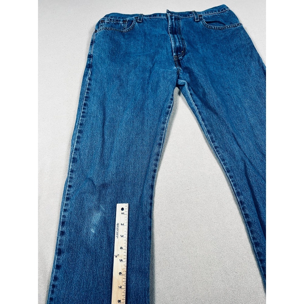 Levi's 517 Boot Cut Jeans Mens 38x38 (36x34 Actual) Blueโ Denim Medium Wash READ - Picture 15 of 15